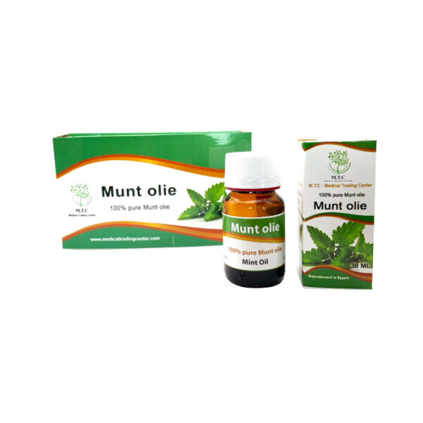 Pepermuntolie 30 ml van M.T.C. met flesje en originele verpakking